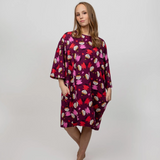 Moomin Womens, Nanna Oversize nightshirt, Twirl Purple