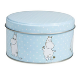 Moomin Small Round Tin, Moominmtroll 9.5cm