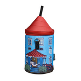 Moomin Shoulder Bag Moominhouse, Blue-Red (10219271192863)