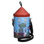Moomin Shoulder Bag Moominhouse, Blue-Red (10219271192863)