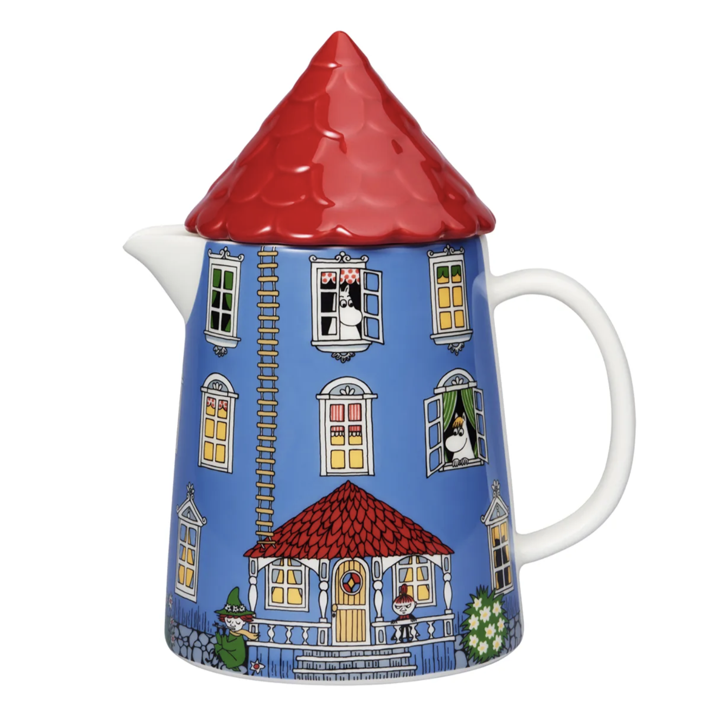 Moomin by Arabia, Moominhouse Pitcher 1L (10158988230943)