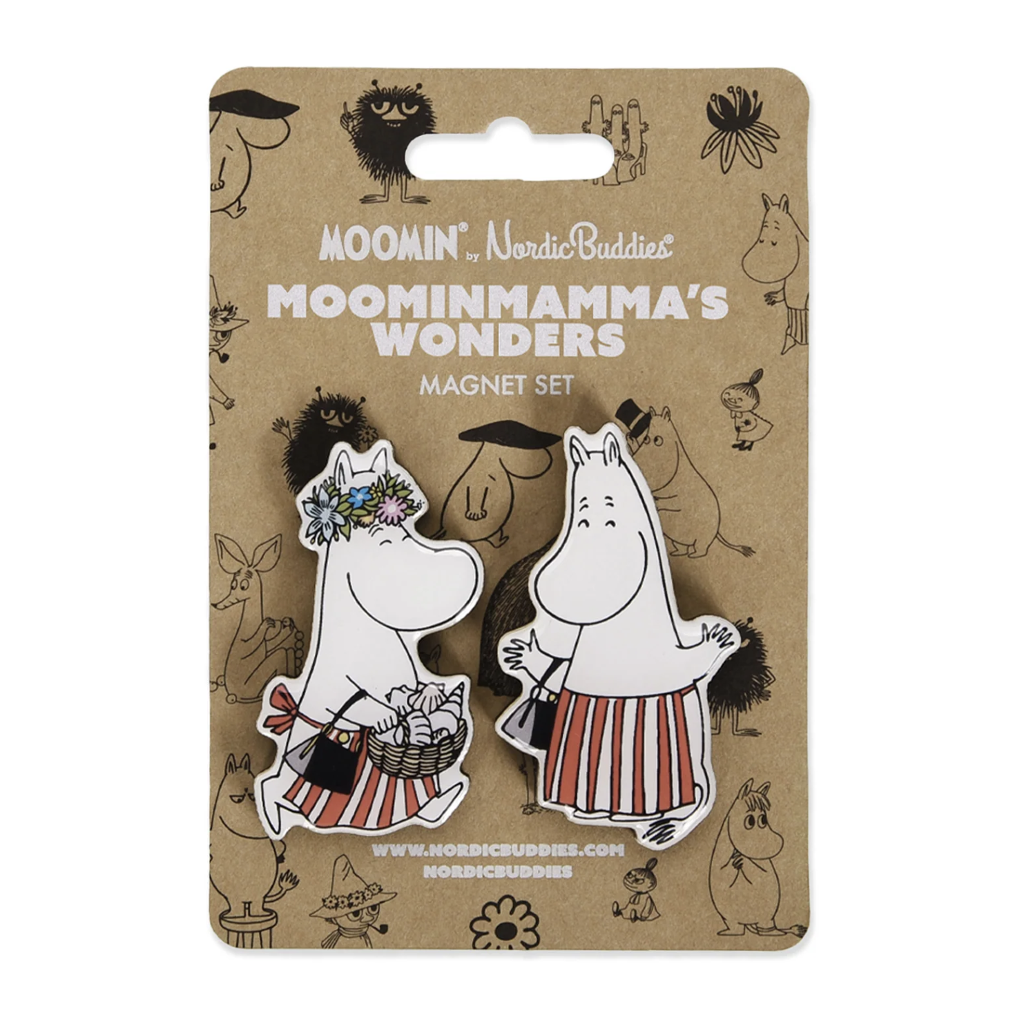 Moomin Magnet Set of 2, Moominmamma's Wonders (10241439072543)
