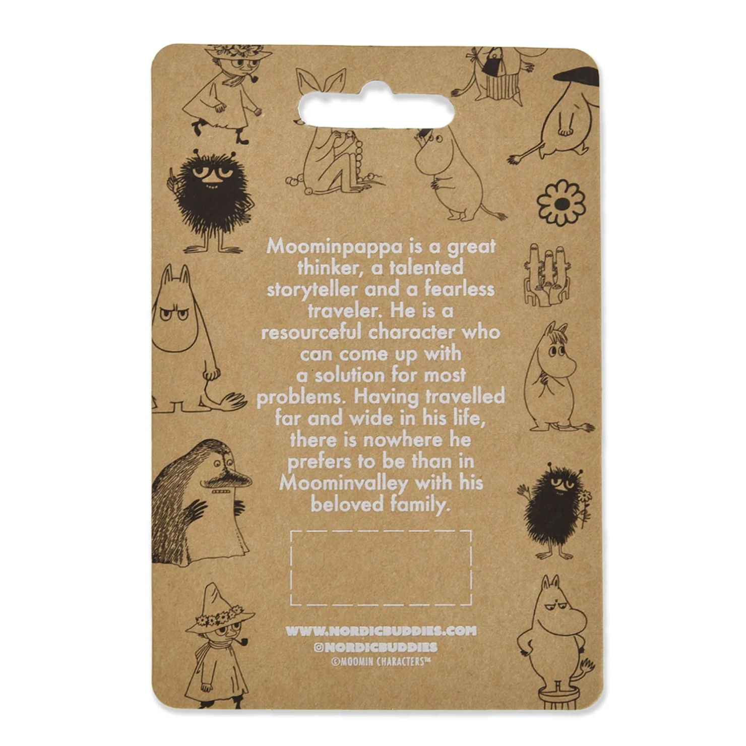 Moomin Magnet Set of 2, Moominpappa's Explorations (10241440678175)