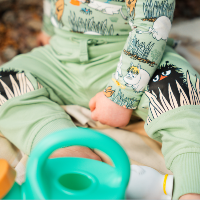Moomin Savanna Baby Pants, Sage Green (10262678569247)