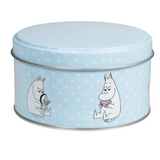 Moomin Small Round Tin, Moominmtroll 9.5cm