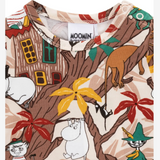 Moomin Tree House Baby Body, Brown