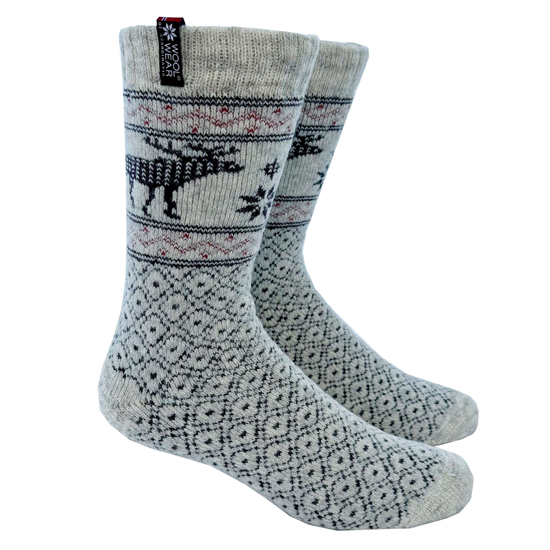 Moose Wool Socks, Natural (6671517352001)