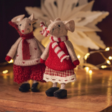 Christmas Mouse with Skirt