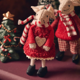 Christmas Mouse with Dress