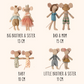 Maileg Ballerina Mouse, Little Sister Light Mint PRE-ORDER eta December (8525508477215)