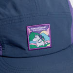 Moomintroll Five Panel Retro Cap, Multi Blue (10241383465247)
