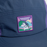 Moomintroll Five Panel Retro Cap, Multi Blue (10241383465247)