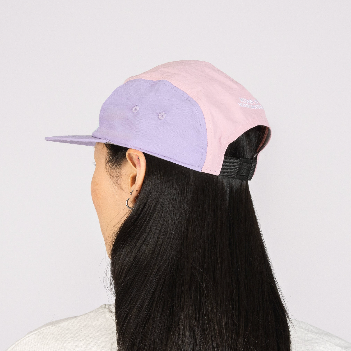 Moomintroll Five Panel Retro Cap, Multi Pink (10241384677663)