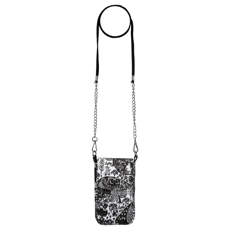 Moomin Muikkunen Pouch Park, Black-White (10224811082015)