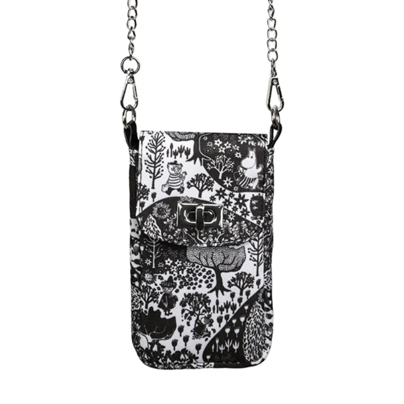 Moomin Muikkunen Pouch Park, Black-White (10224811082015)