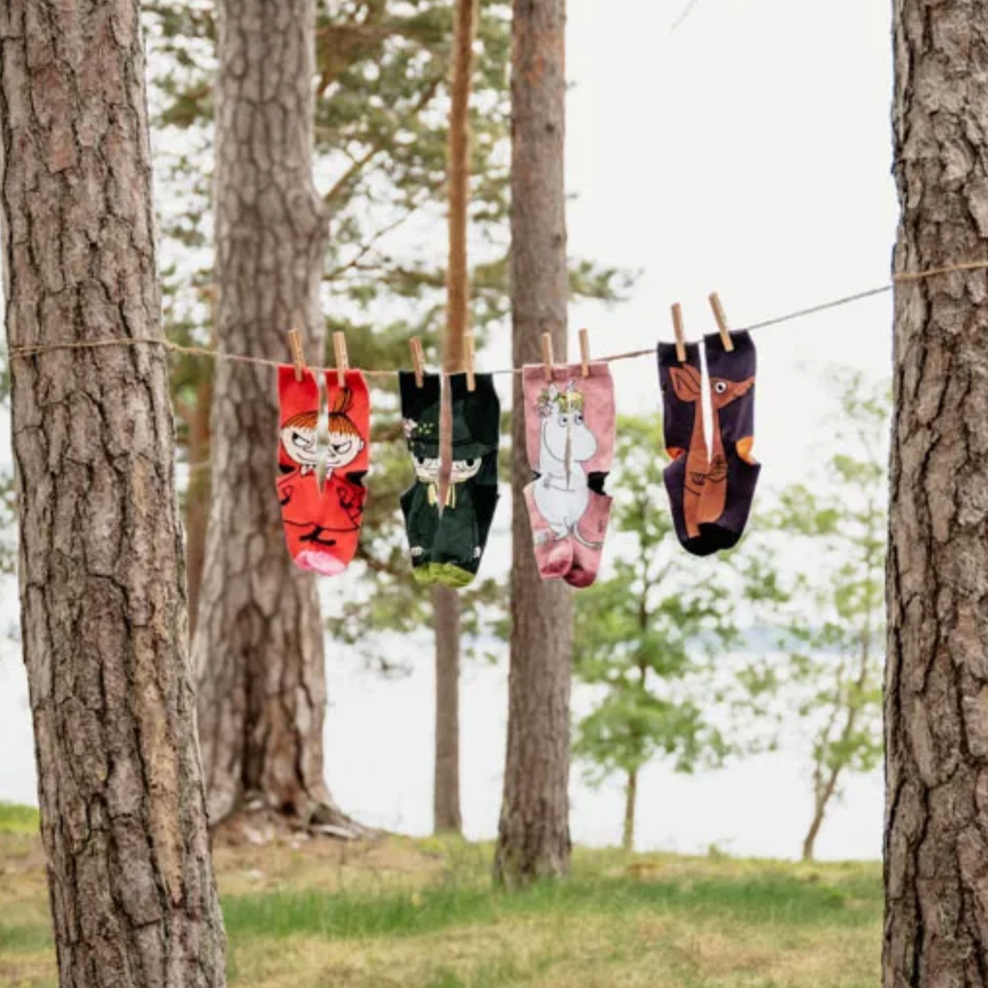 Little My Adult Socks, Red (10254129660191)