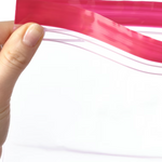 Ikea Istad Zip-Lock Bag, Red/Pink 2.5L and 1.2L (8774909493535)