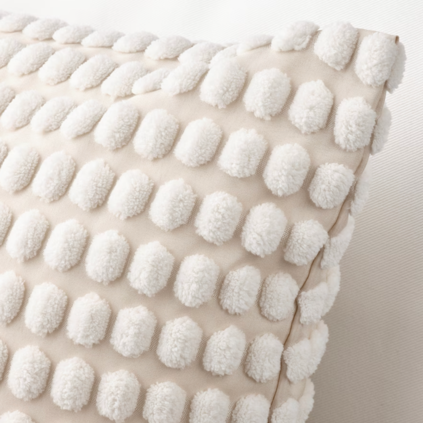 Ikea Svartpoppel Cushion Cover, 50x50cm, Natural White (8719334899999)
