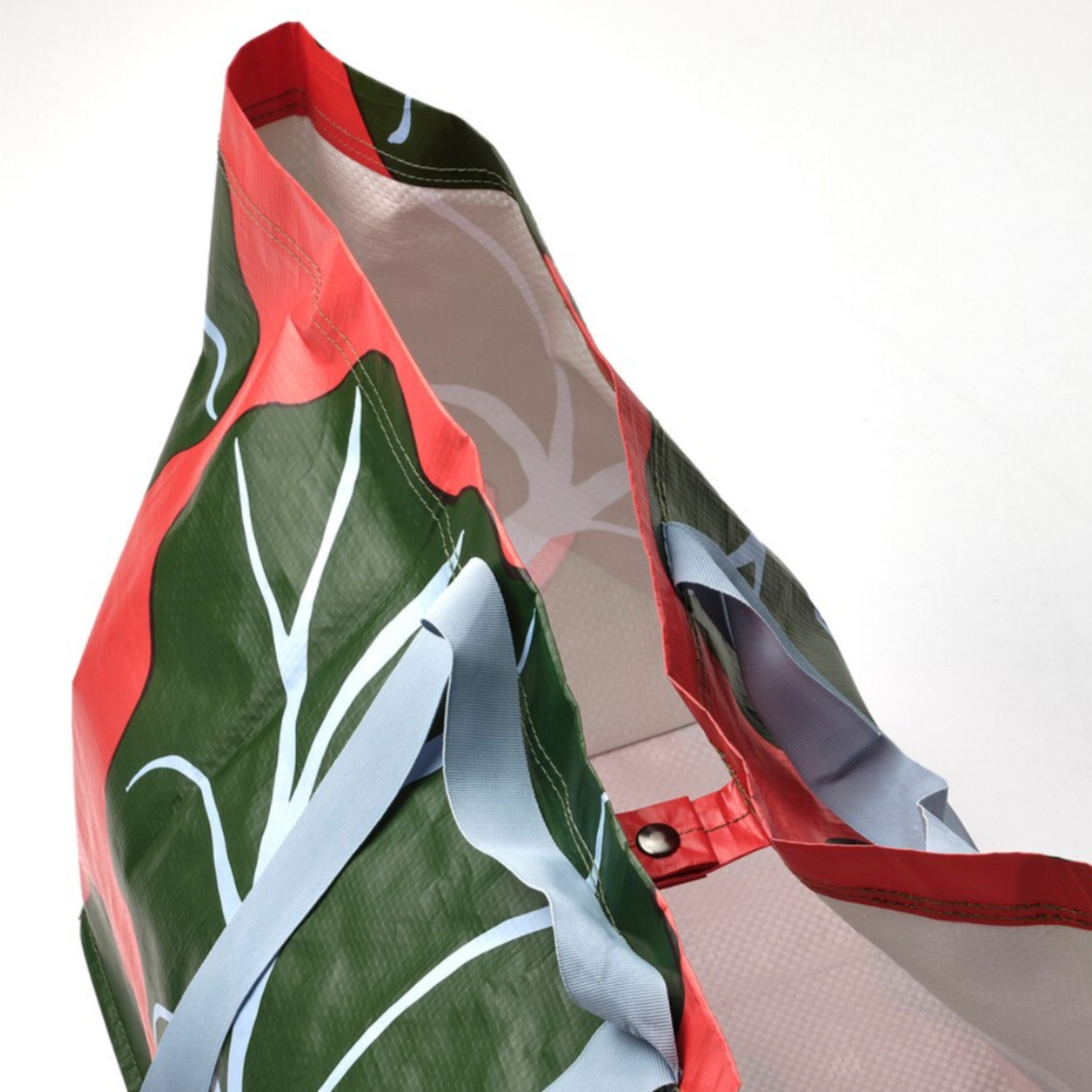 Ikea Bastua/Marimekko Carry Bag 71L, Orange/Green (8417112228127)
