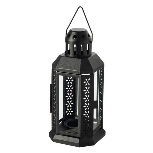 Ikea Enrum Lantern, Black (8421258789151)