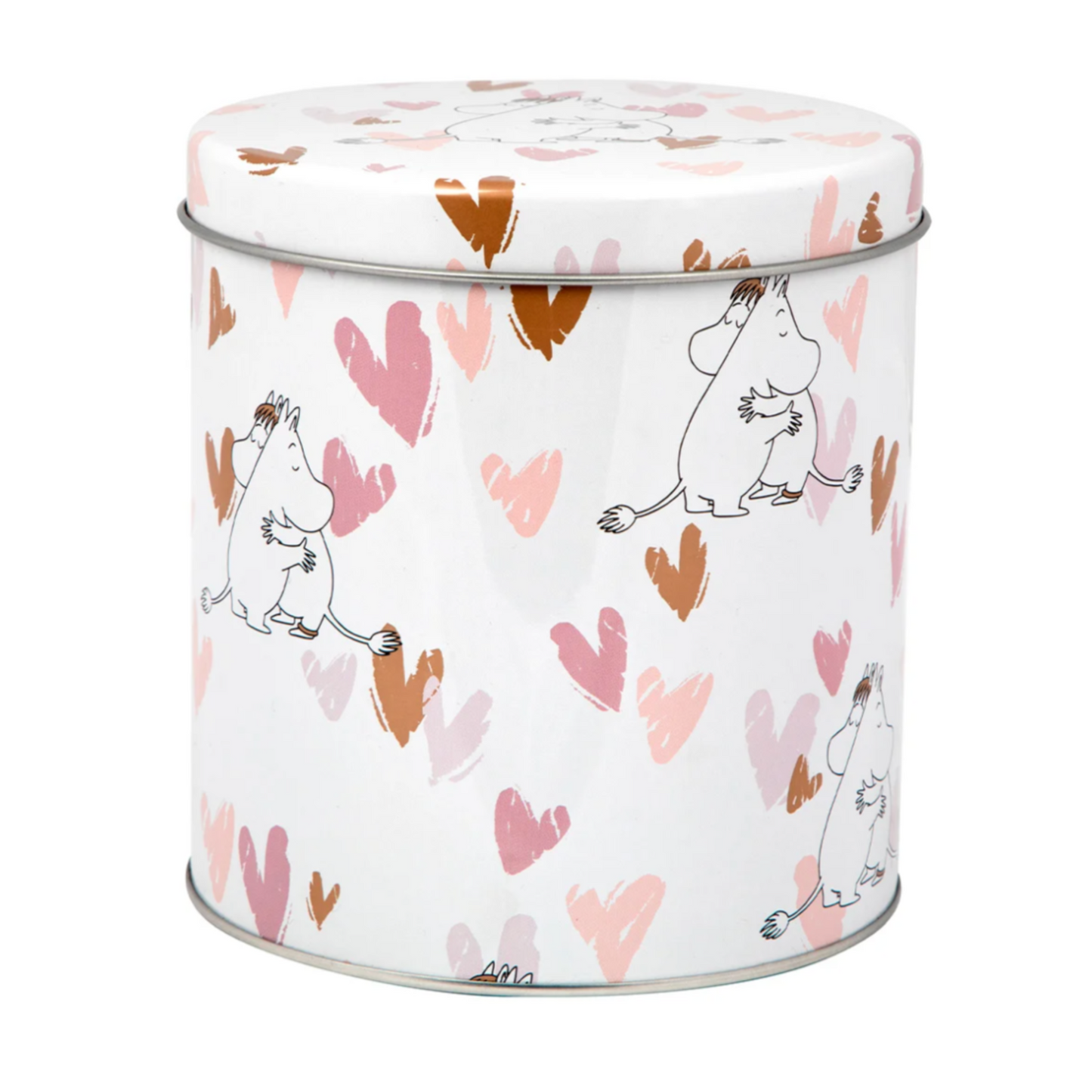 Moomin Round Coffee Tin, Love (8384493191455)