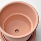 Ikea Muskotblomma Clay Pot with Plate, 12cm (8559111045407)