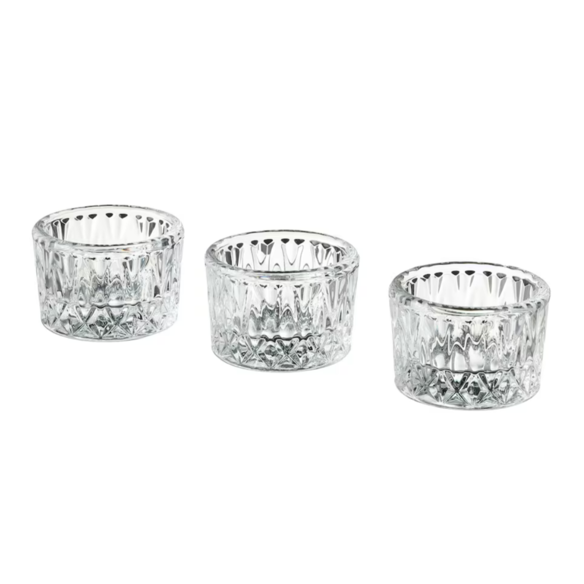 Ikea Smällspirea Tealight Holder, 3Pack Nordic Chill