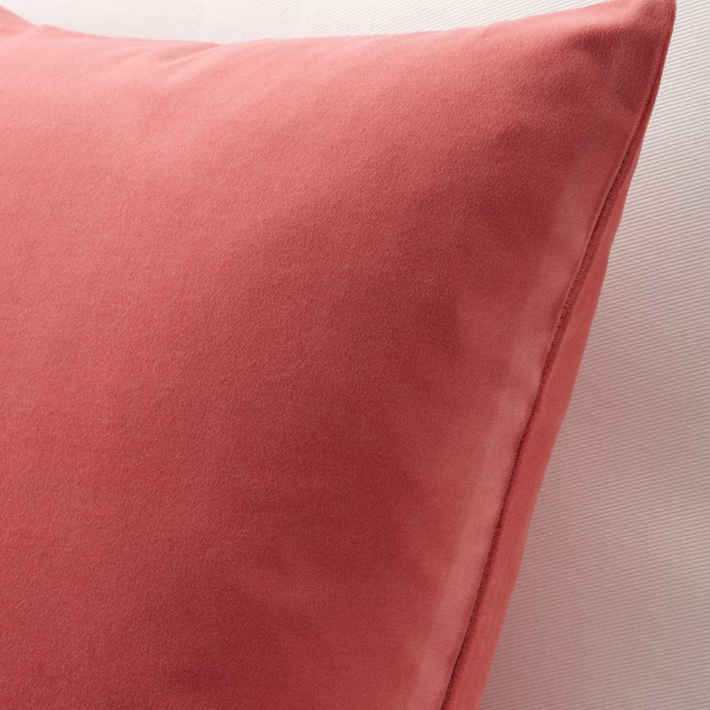 Ikea Sanela Cushion Cover 65x65cm, Light Brown-Red (8572961915167)
