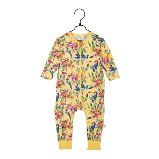 Ma-ia Tukaani Baby Pyjama, Yellow (8478736318751)