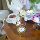 Tea Cup Tea Light Carousel, Gold (8605422092575)