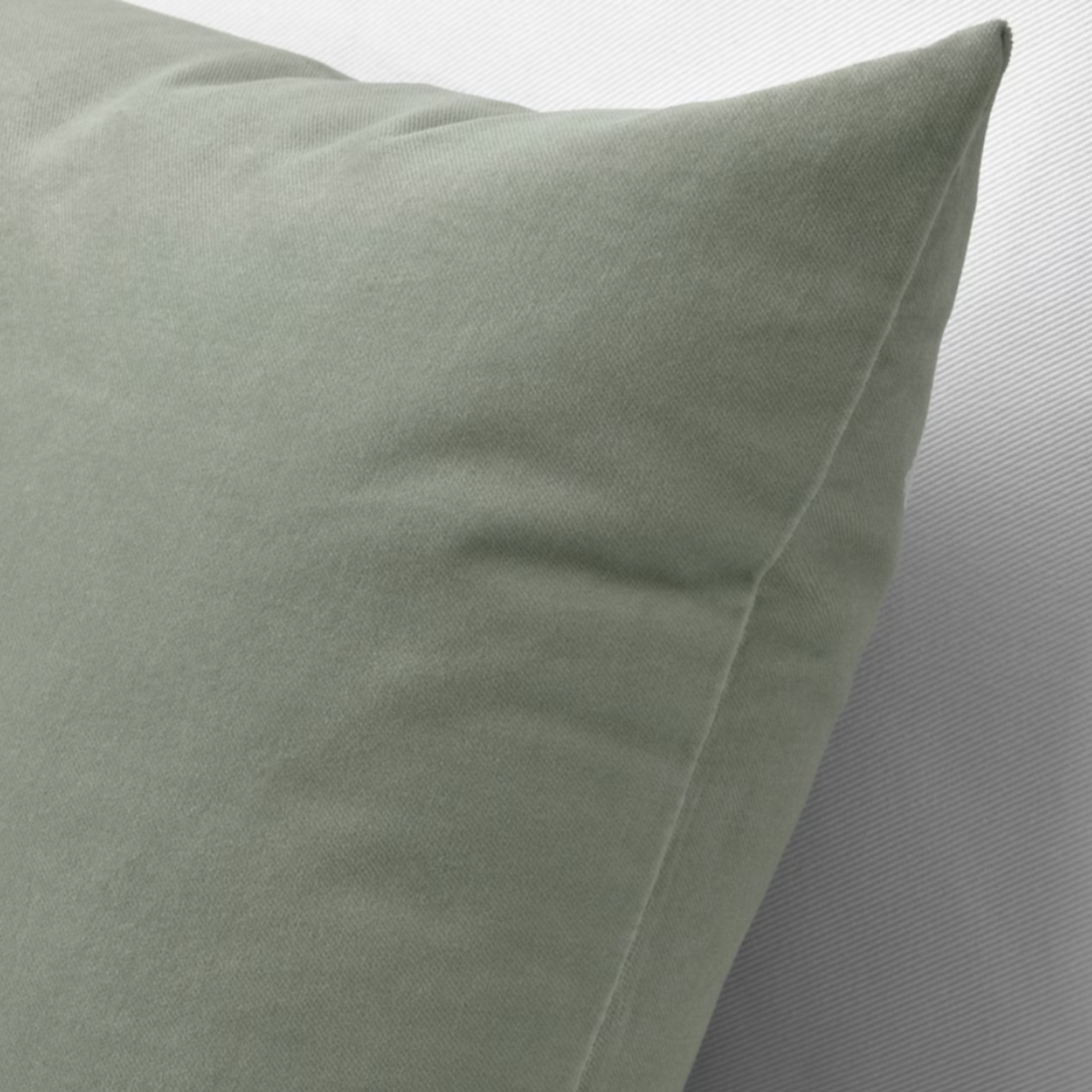 Ikea Sanela Cushion Cover 40x58cm, Grey-Green (8581299568927)