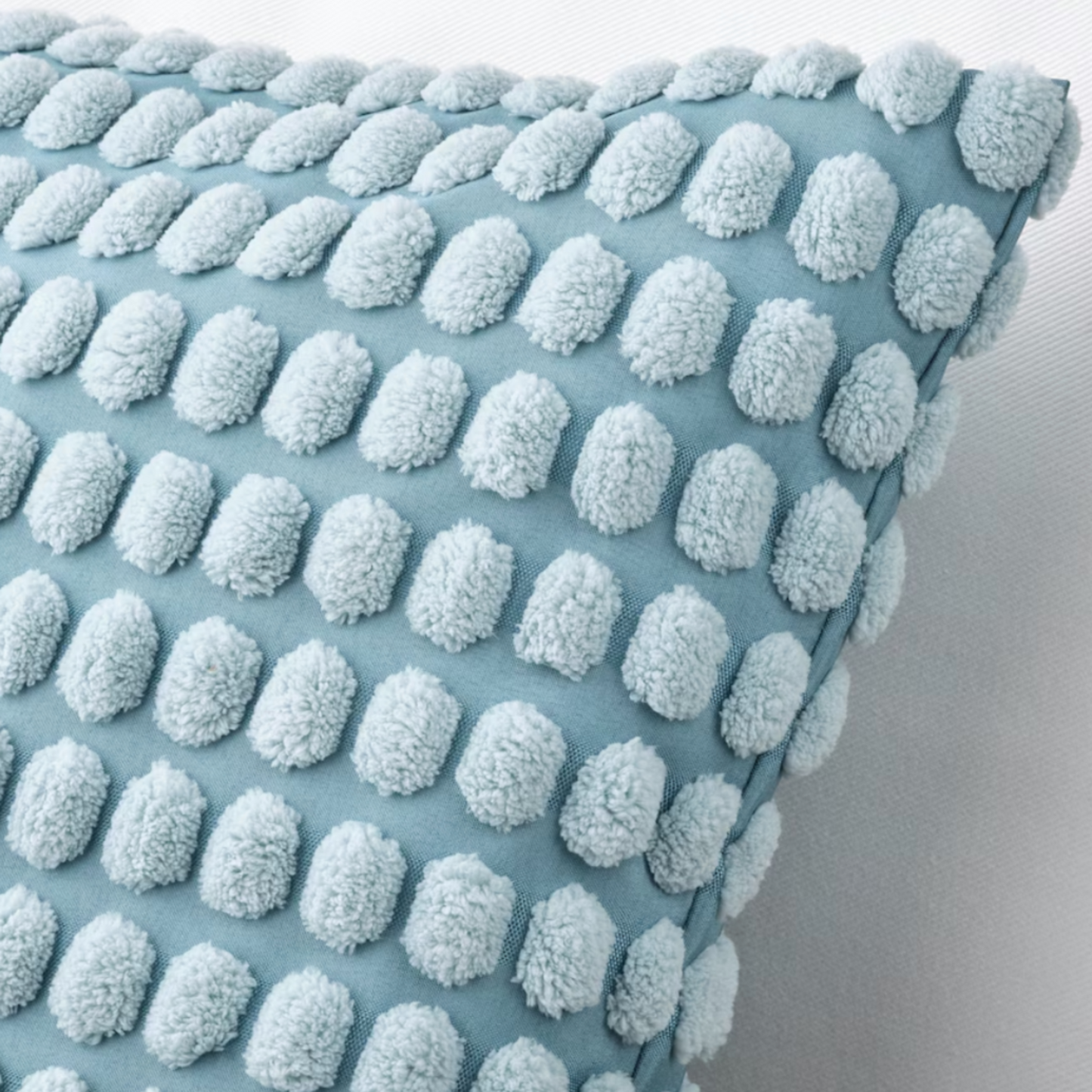 Ikea Svartpoppel Cushion Cover 50x50cm, Pale Blue (8581593039135)