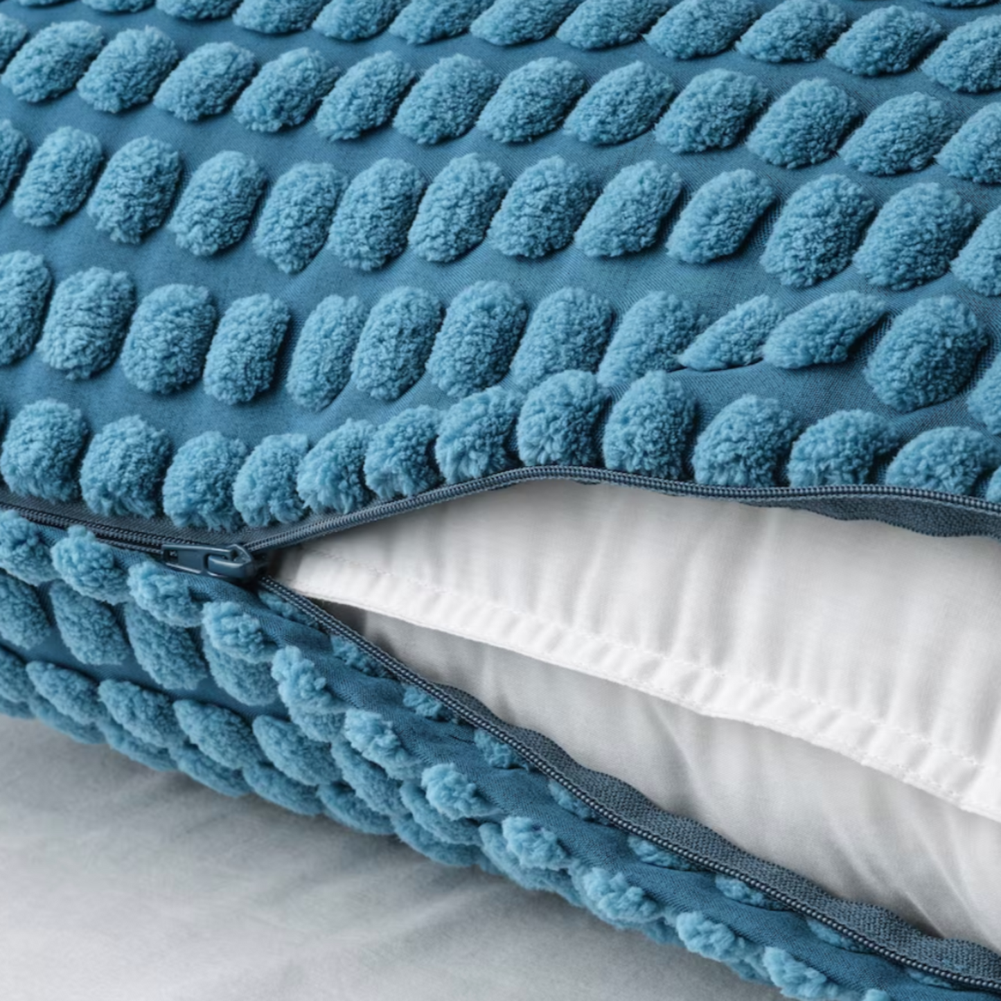 Ikea Svartpoppel Cushion Cover 65x65cm, Blue (8581684527391)
