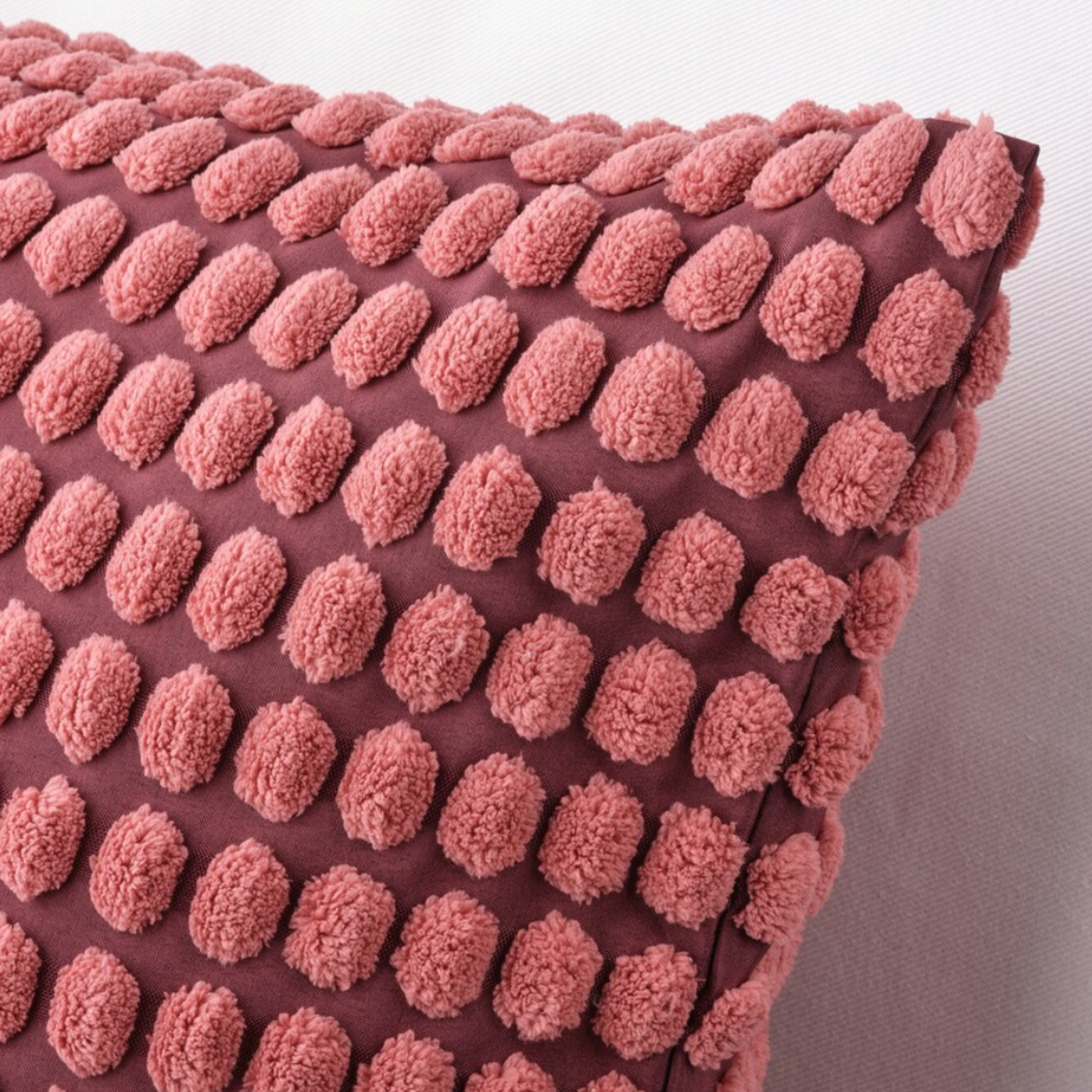 Ikea Svartpoppel Cushion Cover 65x65cm, Raspberry (8581179965727)