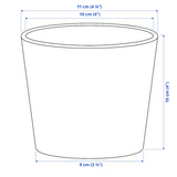 Ikea Sojaböna Plant Pot, 9cm (9161109569823)