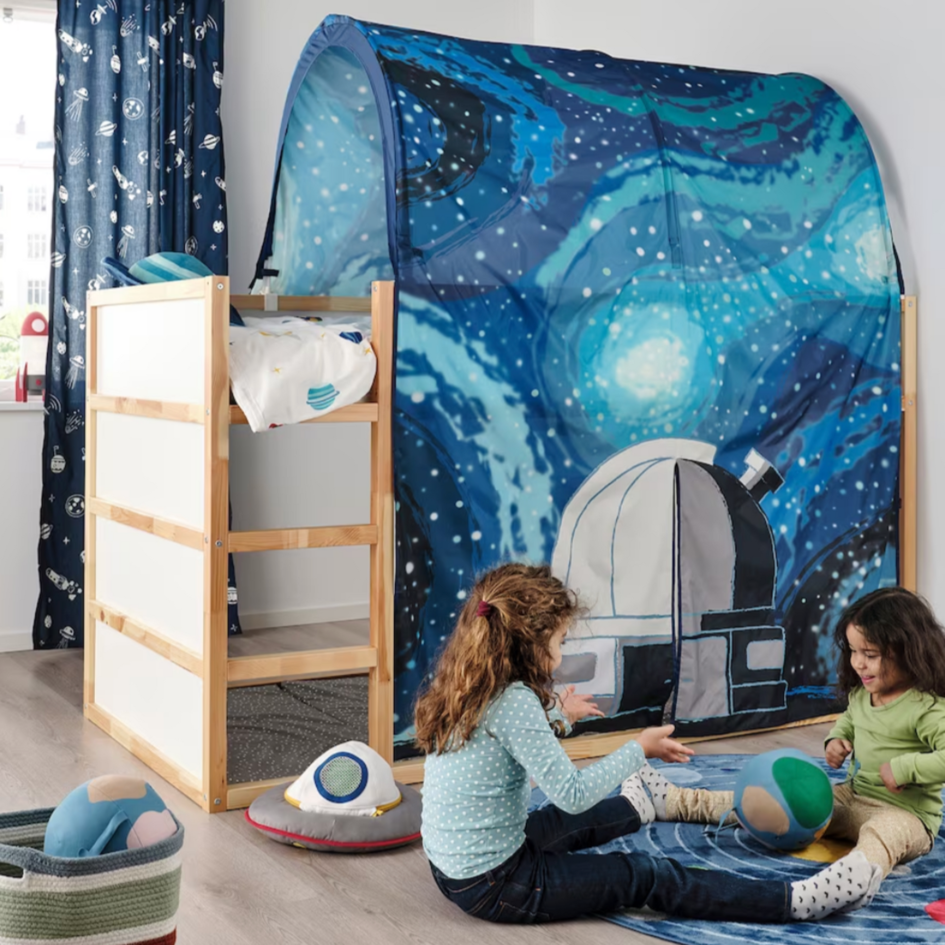 Ikea Kura Bed Tent Space Nordic Chill