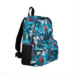 Moomin Nipsu Backpack Home Yard, Teal (10224814326047)