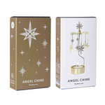 North Star Tea Light Carousel Chime, Gold (9422252343583)