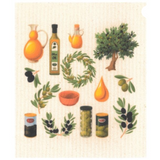 100% Biodegradable Dishcloth, Olive Oil