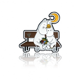 Moomin Pin, Snorkmaiden and Moomin in Love
