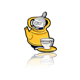 Moomin Pin, Little My in Teapot