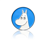 Moomin Pin, Moomin Blue Background