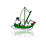 Moomin Pin, Moomin Family on the Boat