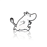 Moomin Pin, Moomin Hurry