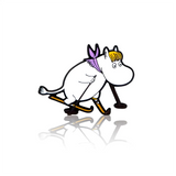 Moomin Pin, Snorkmaiden Skiing