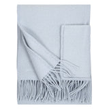 Uni 100% Wool Pocket Shawl 60x170cm, Light Blue