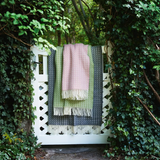 Klippan Palazzo 100% Wool Throw, Rose Garden