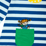 Pippi Longstocking Kids' Dress, Stripes (10211927523615)