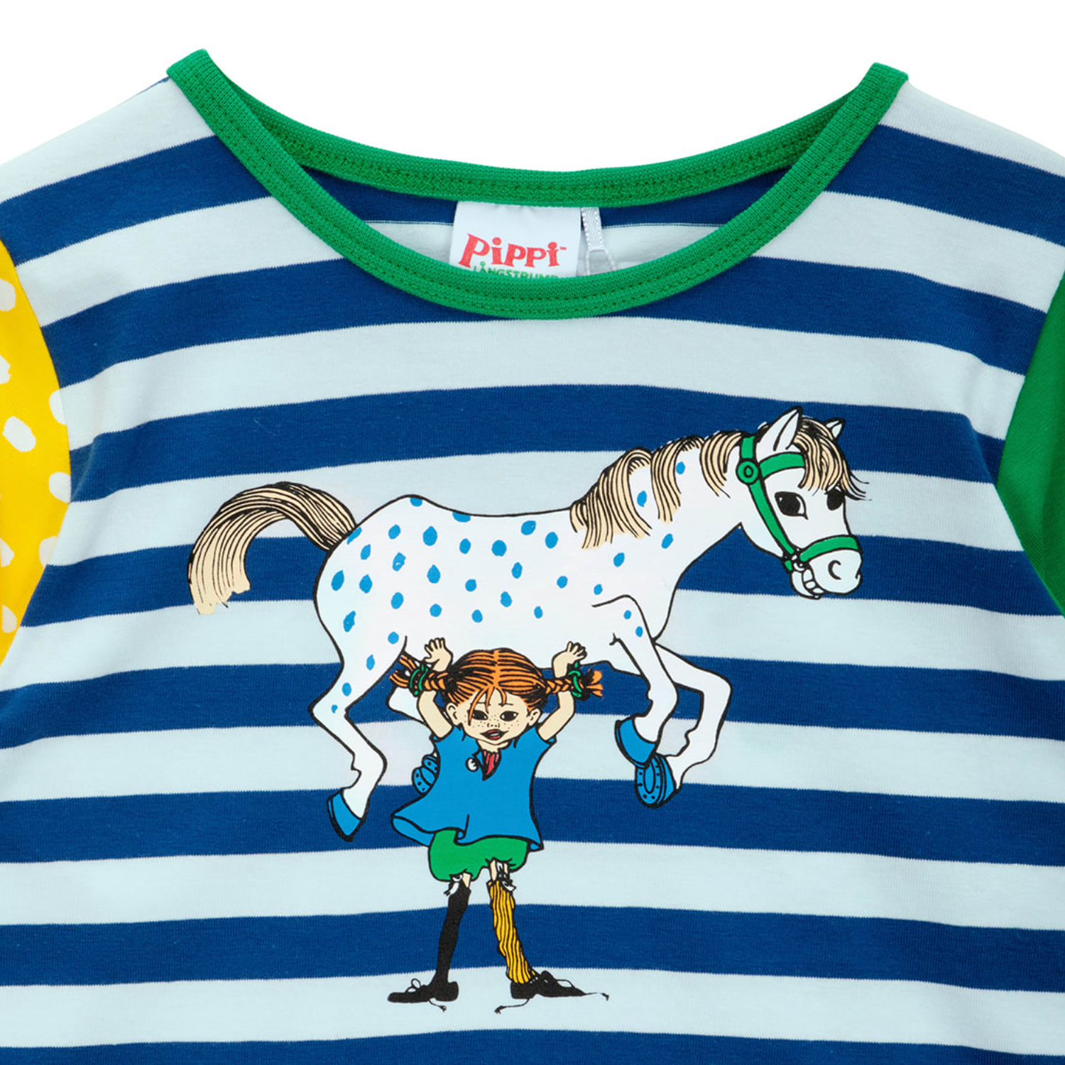 Pippi Longstocking Kids' Shirt, Stripes (10211927687455)