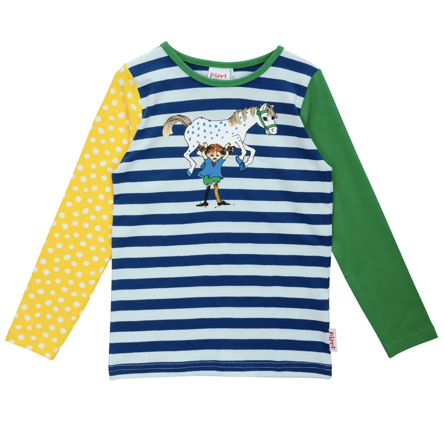 Pippi Longstocking Kids' Shirt, Stripes (10211927687455)